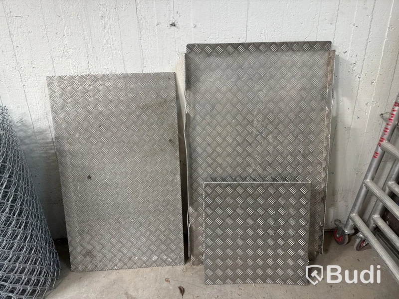 3 st aluminiumramper