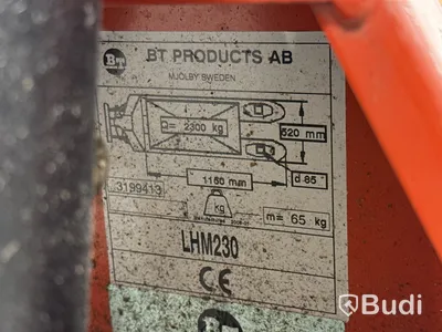 Palldragare BT LHM230 | 2300 kg