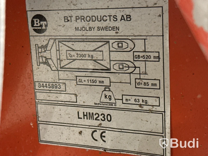 Palldragare BT LHM230 | 2300 kg
