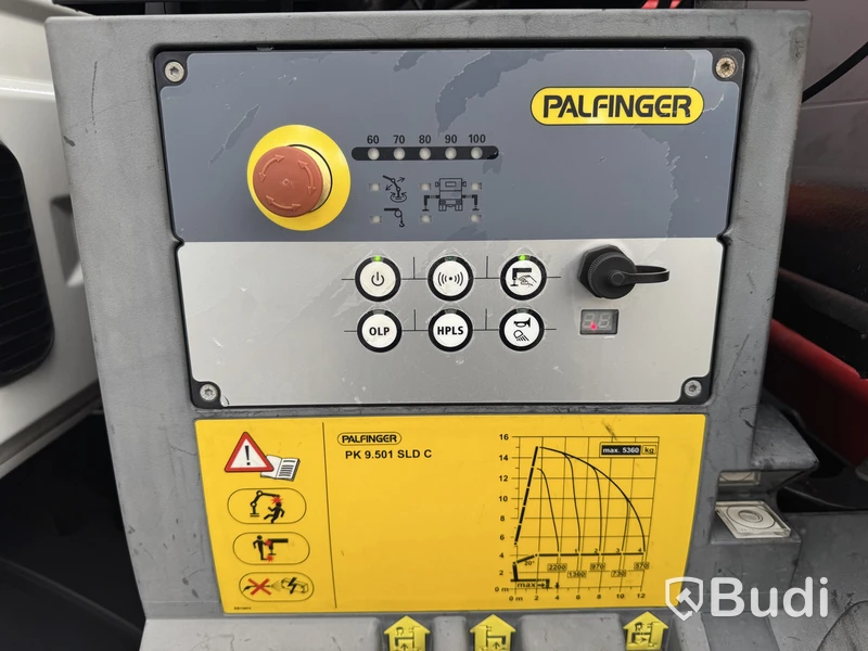 Kranbil Mercedes-Benz Atego 5.1 PowerShift 3 -2020 | Palfinger
