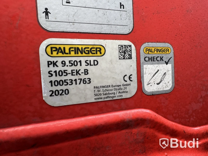 Kranbil Mercedes-Benz Atego 5.1 PowerShift 3 -2020 | Palfinger