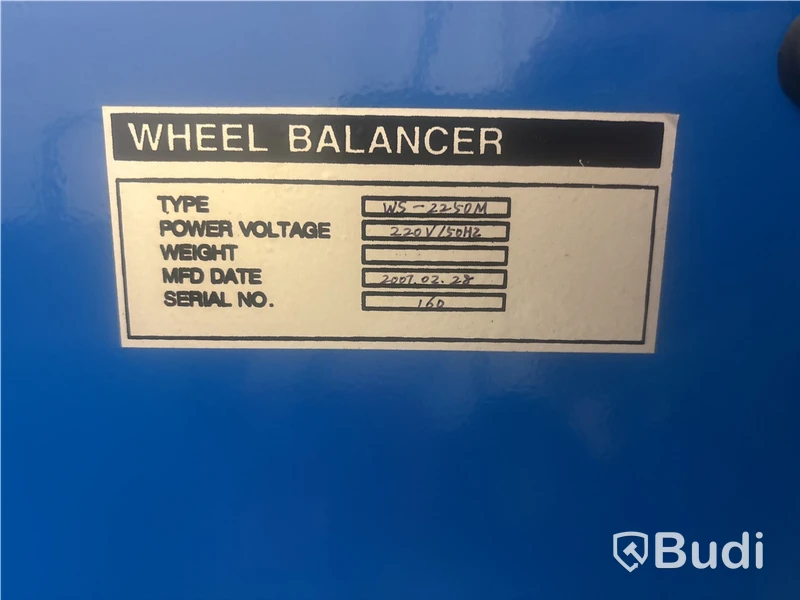 Balanseringsmaskin WS-2250M