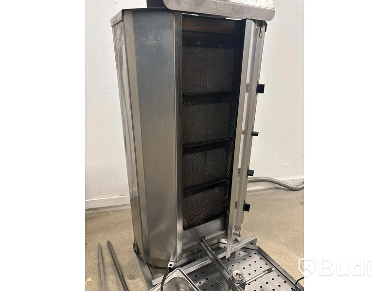 Kebabgrill Potis RS-GD4-S inkl. kebab kniv, gas och elektrisk