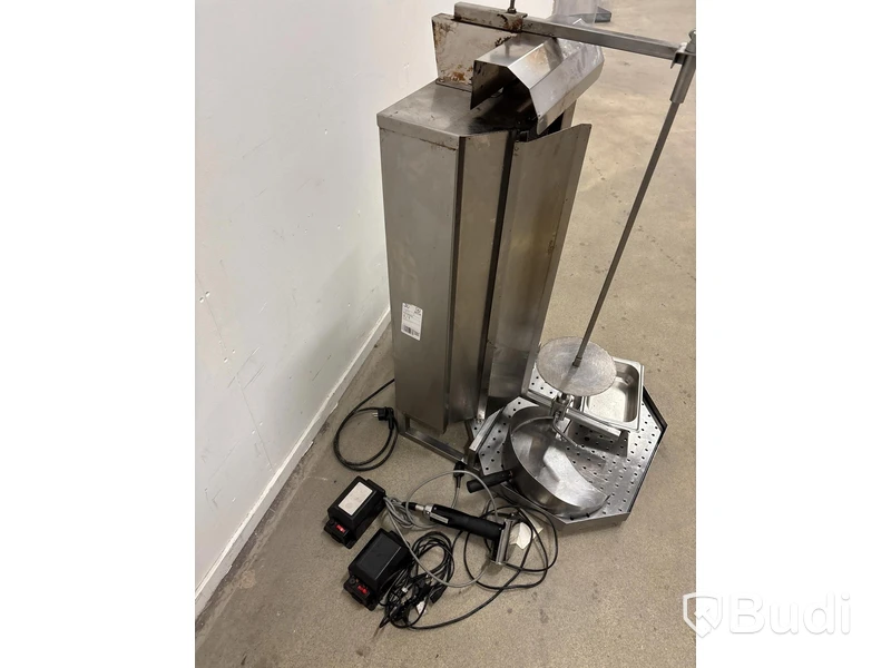Kebabgrill Potis RS-GD4-S inkl. kebab kniv, gas och elektrisk