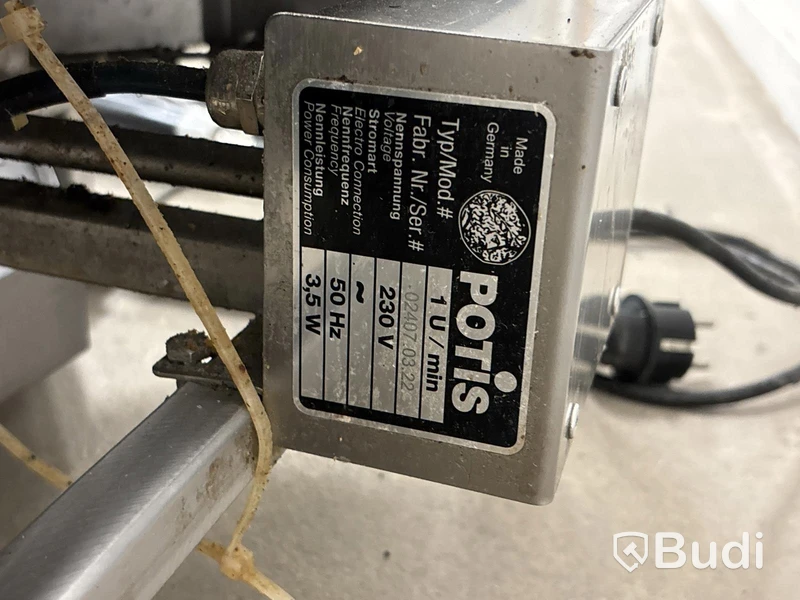Kebabgrill Potis RS-GD4-S inkl. kebab kniv, gas och elektrisk
