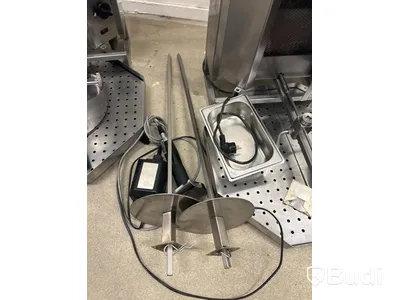 Kebabgrill Potis RS-GD4-S inkl. kebab kniv, gas och elektrisk
