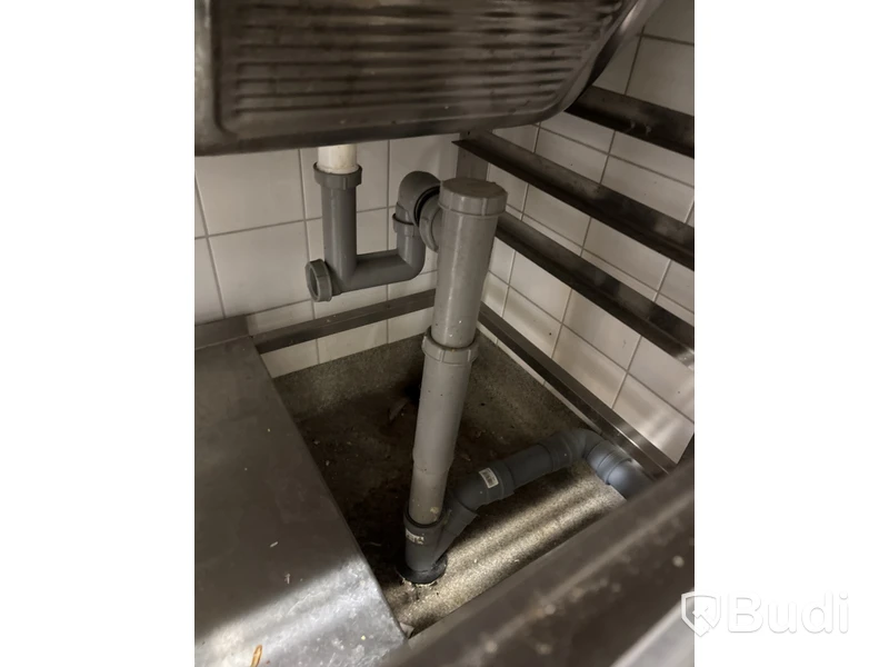 Rostfri diskbänk