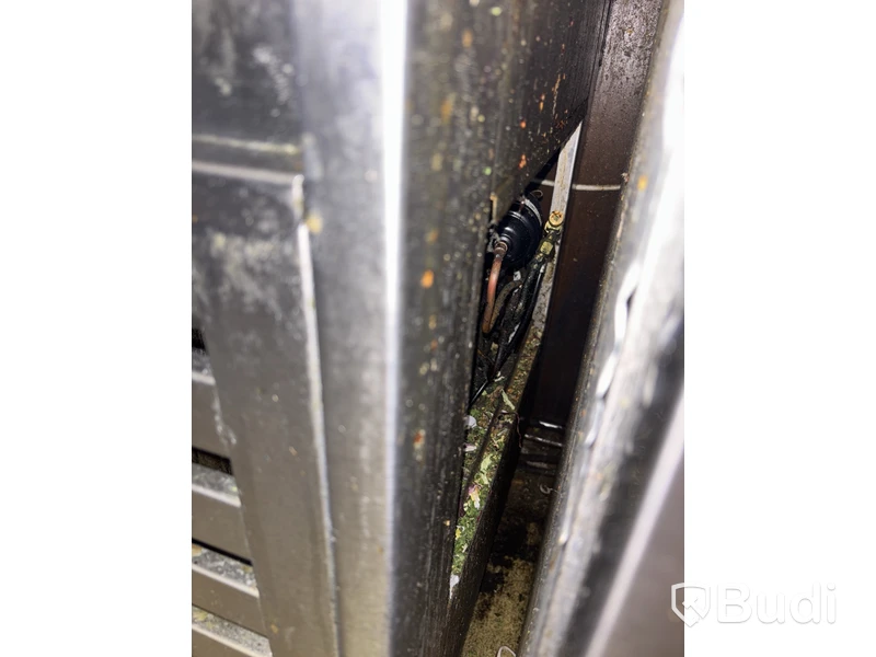 Rostfri kylbänk med kylränna