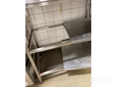 Rostfri bänk