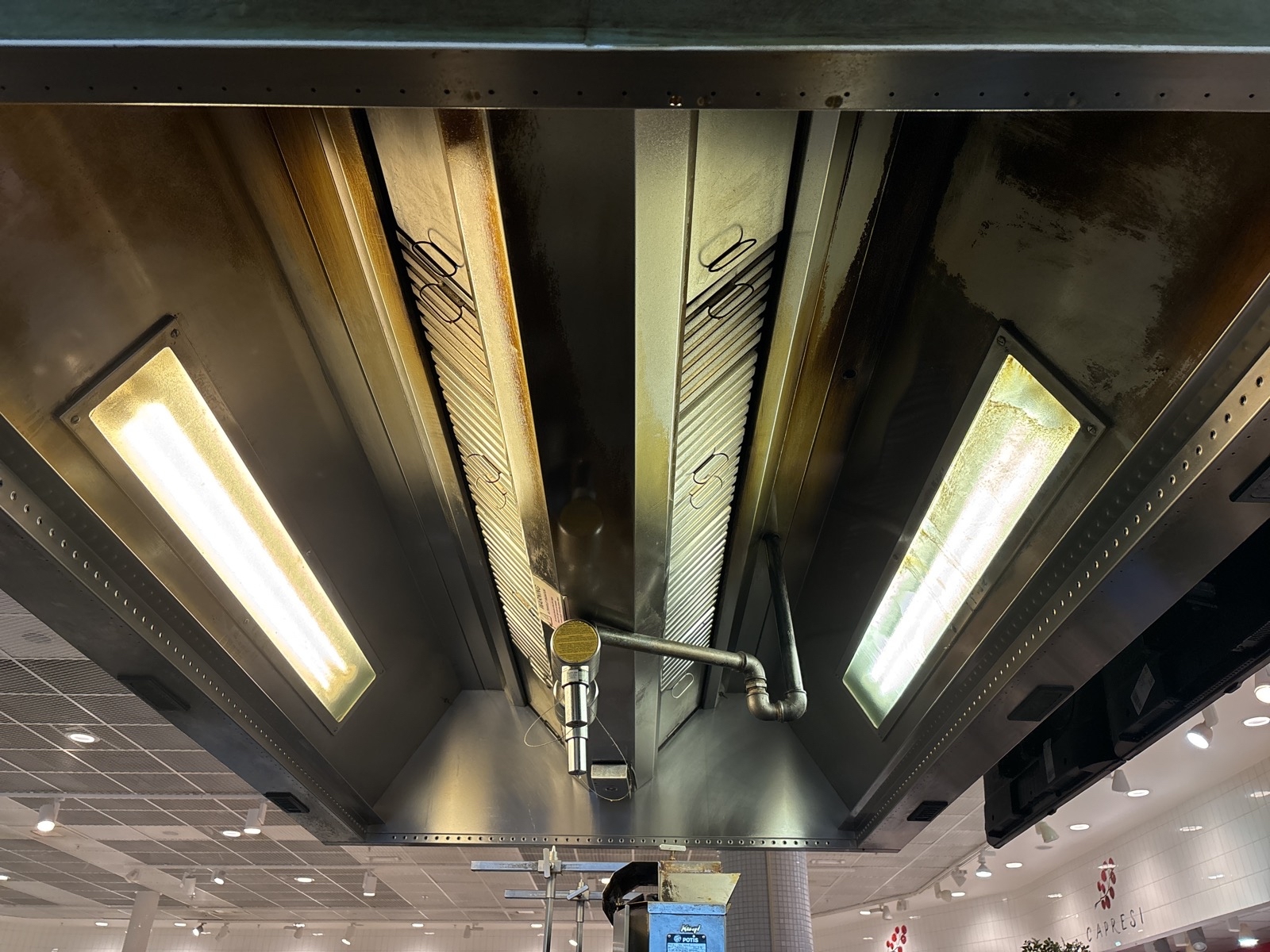 Industriell fläkt Halton system