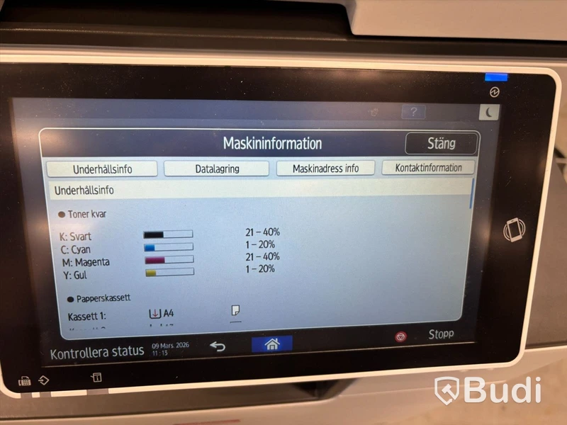 Multiskrivare A3 Nashuatec IM C3000