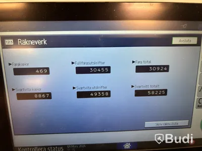 Multiskrivare A3 Nashuatec IM C3000