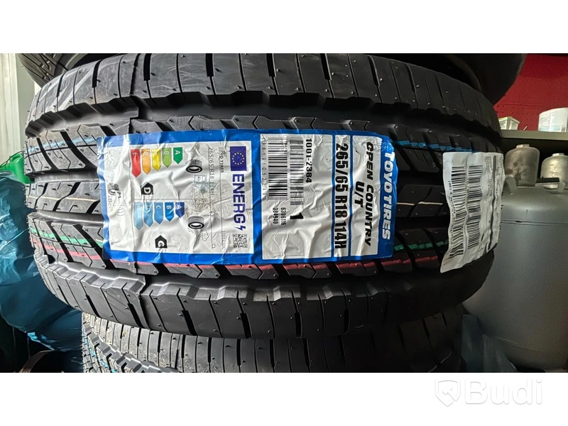 4 st. Sommardäck, Toyo Open Country U/T 265/65R18