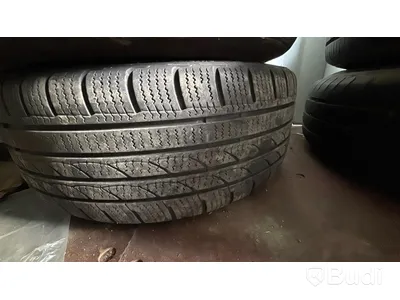 4 st. Friktionsdäck på aluminiumfälgar, kantstötta