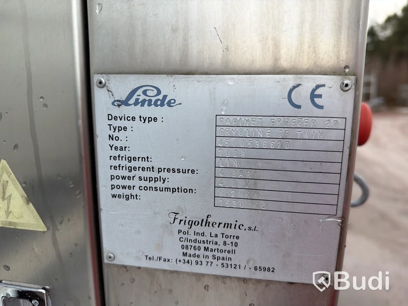 Frysskåp Linde CRYOLINE® CF, 2008