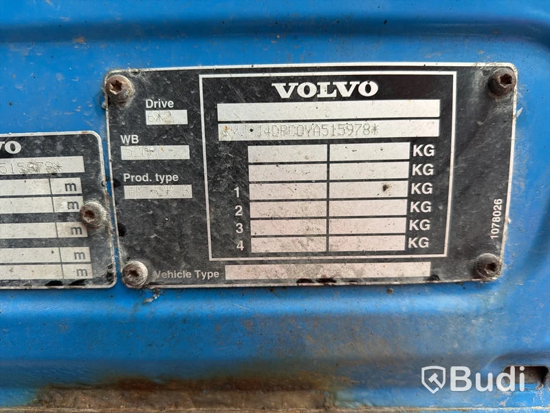Kylbil Volvo FM12 6X2 -2000