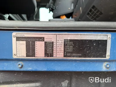 Tippbil Scania R500 8x4, 2006, ink Tippkärra – Fullt ekipage