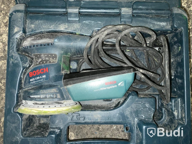 Excenterslip. BOSCH GEX 125-1 AE