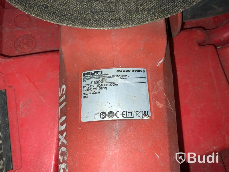 Vinkelslip, HILTI AG 230-27DB