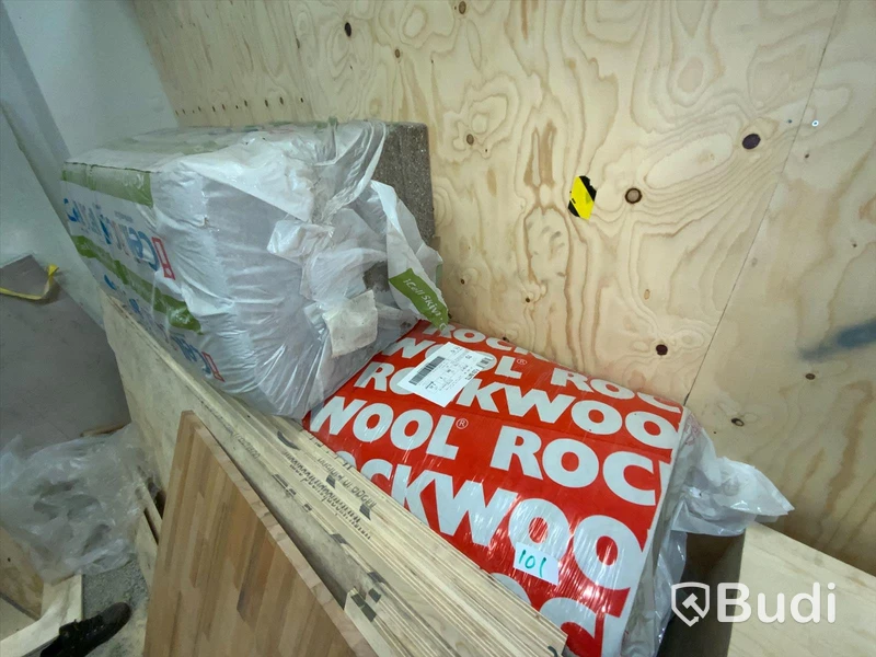 6 Packer isolering, rockwool