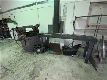 Metallsåg med matarbord. bomar easycut 275.230 dg