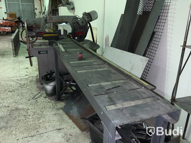 Metallsåg med matarbord. bomar easycut 275.230 dg