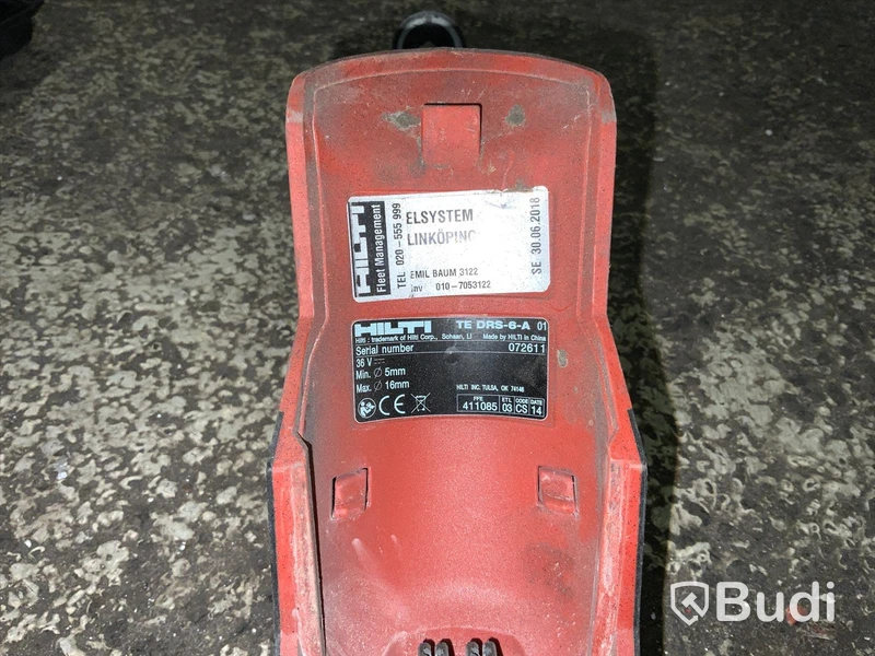 DAMMSUGARENHET, HILTI TE DRS-6-A