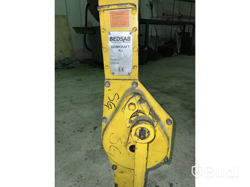 Domkraft 3 ton. BEDSAB rj