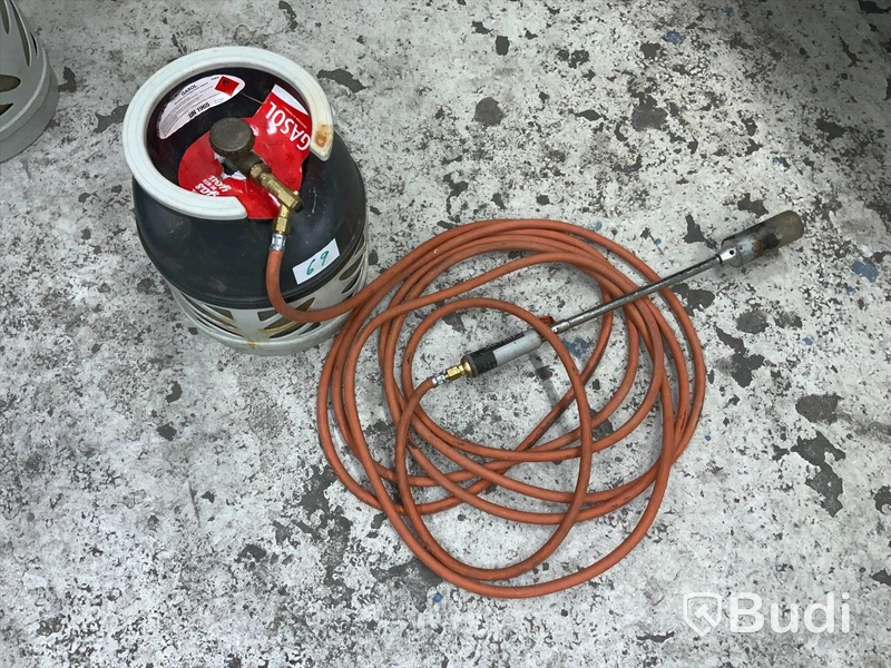 Gasolbrännare med lättviktstub