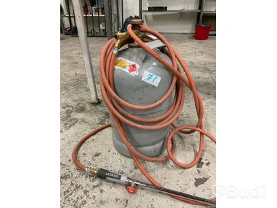 Gasolbrännare med tub / stål.