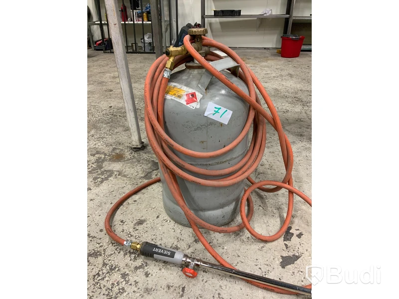 Gasolbrännare med tub / stål.