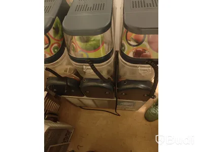 Slush machine, 3 containers