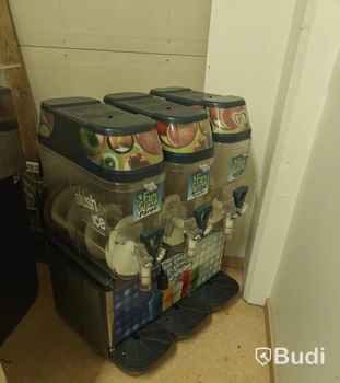 Slushmaskin, 3 behållare