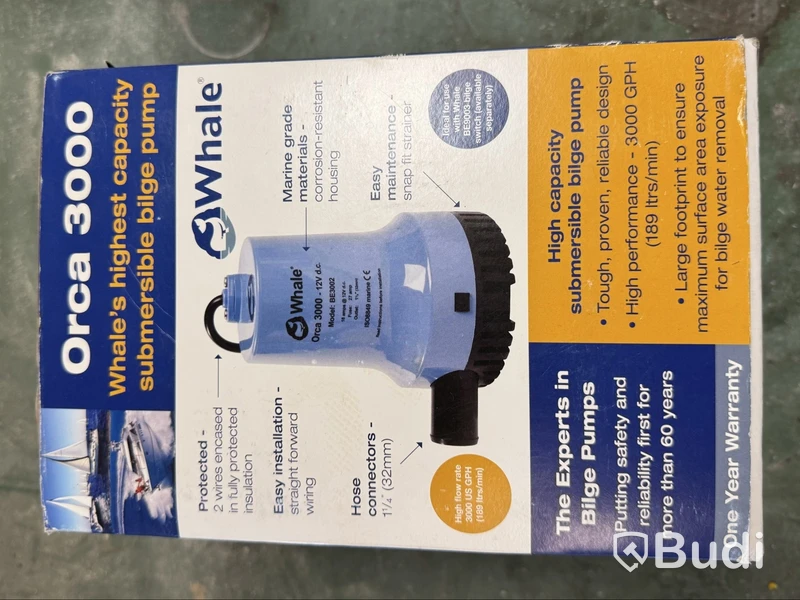 Länspump Whale Orca 3000, 24V