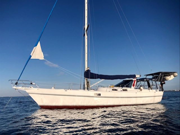 Stålsegelbåt Skagerrak 43  Längd (m): 12