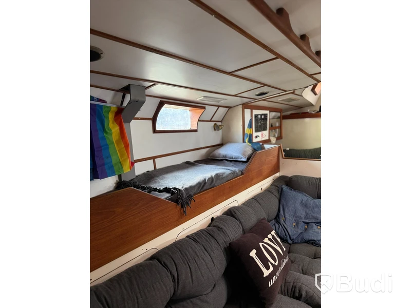 Stålsegelbåt Skagerrak 43  Längd (m): 12