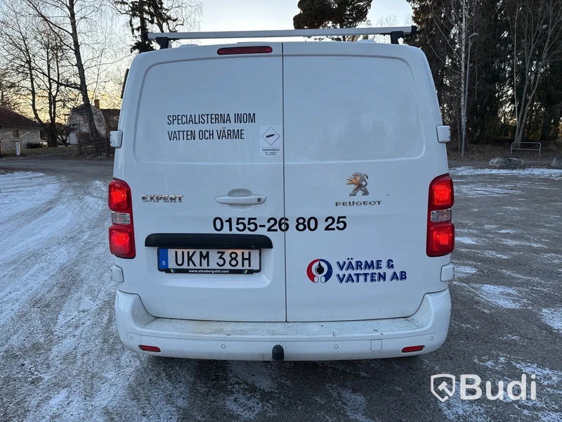 Skåpbil Peugeot Expert BlueHDi Skåp (122hk) -2019, 4400 mil, mycket material ingår!