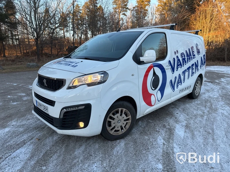 Skåpbil Peugeot Expert BlueHDi Skåp (122hk) -2019, 4400 mil, mycket material ingår!
