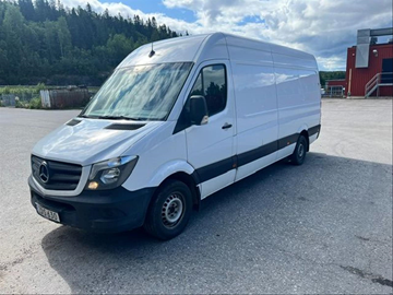 Skåpbil Mercedes-Benz Sprinter 316 BlueTEC 7G-Tronic, 163hk, 2018, Regnr ZDS630 Mätarställning (km): 14 023 mil