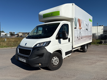 Peugeot Boxer 335 volymskåp med bakgavellyft  (163hk) -2019, Endast 7500 mil!