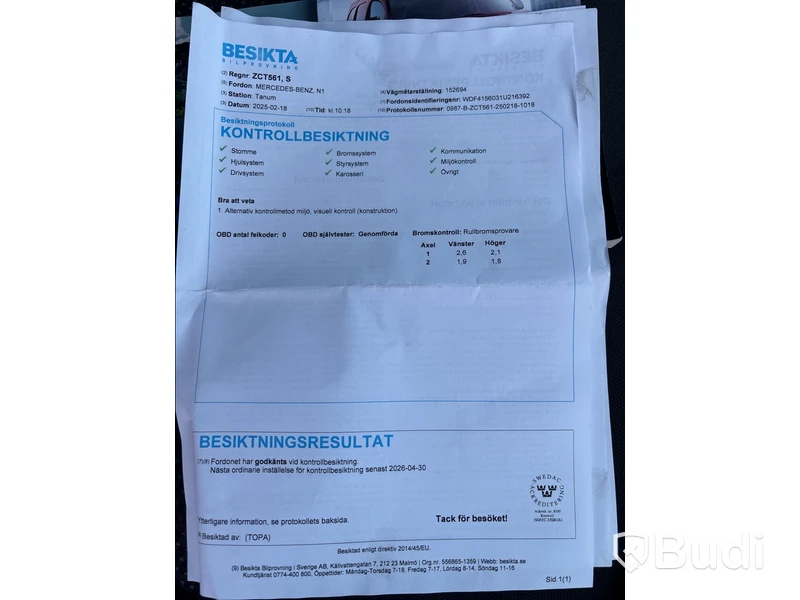 MERCEDES-BENZ CITAN 109 CDI -2017 | DIESEL