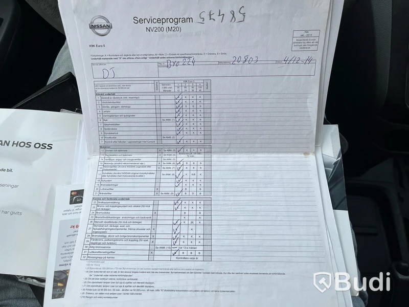 Nissan NV200 1.5 dCi, -2013 | Dragkrok | Euro 5