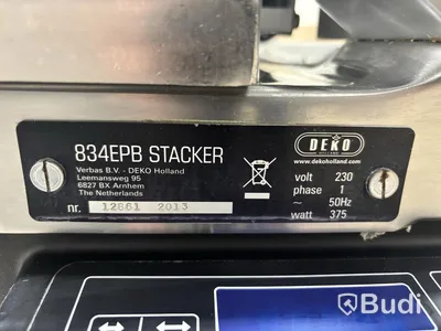 Automatisk Skärmaskin Berkel 834 EPB stacker