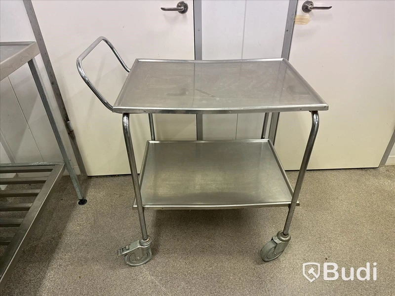 Rostfri vagn | 70x50x79 cm