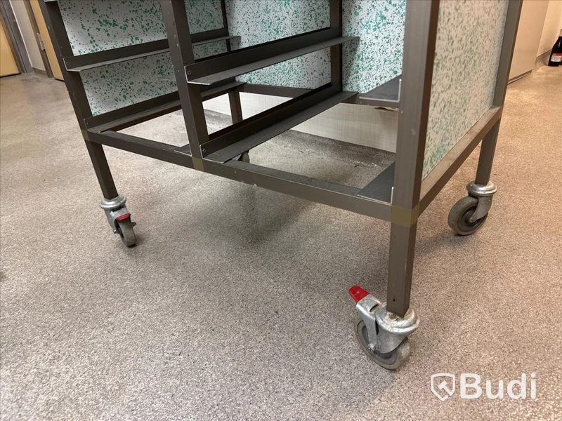 Dubbel brickvagn | 78x51x163 cm