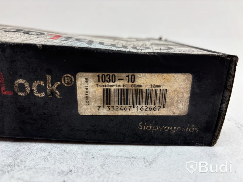 Trailerlås Combilock, 1030-10, 66mm - 12mm.