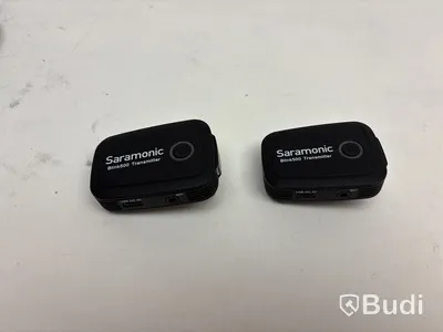 Mikrofon utrustning Røde och Saramonic.