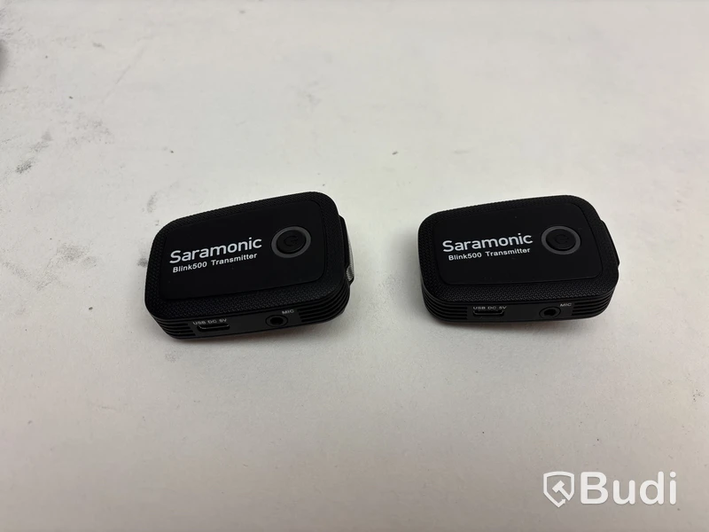 Mikrofon utrustning Røde och Saramonic.