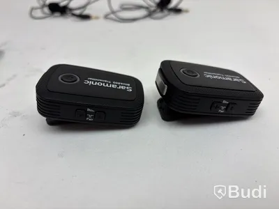 Mikrofon utrustning Røde och Saramonic.