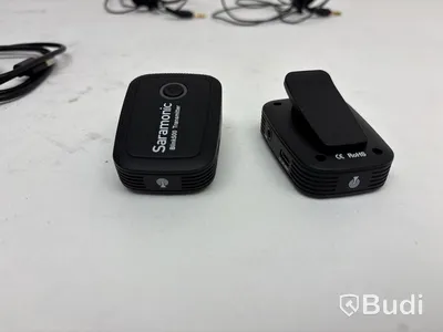 Mikrofon utrustning Røde och Saramonic.